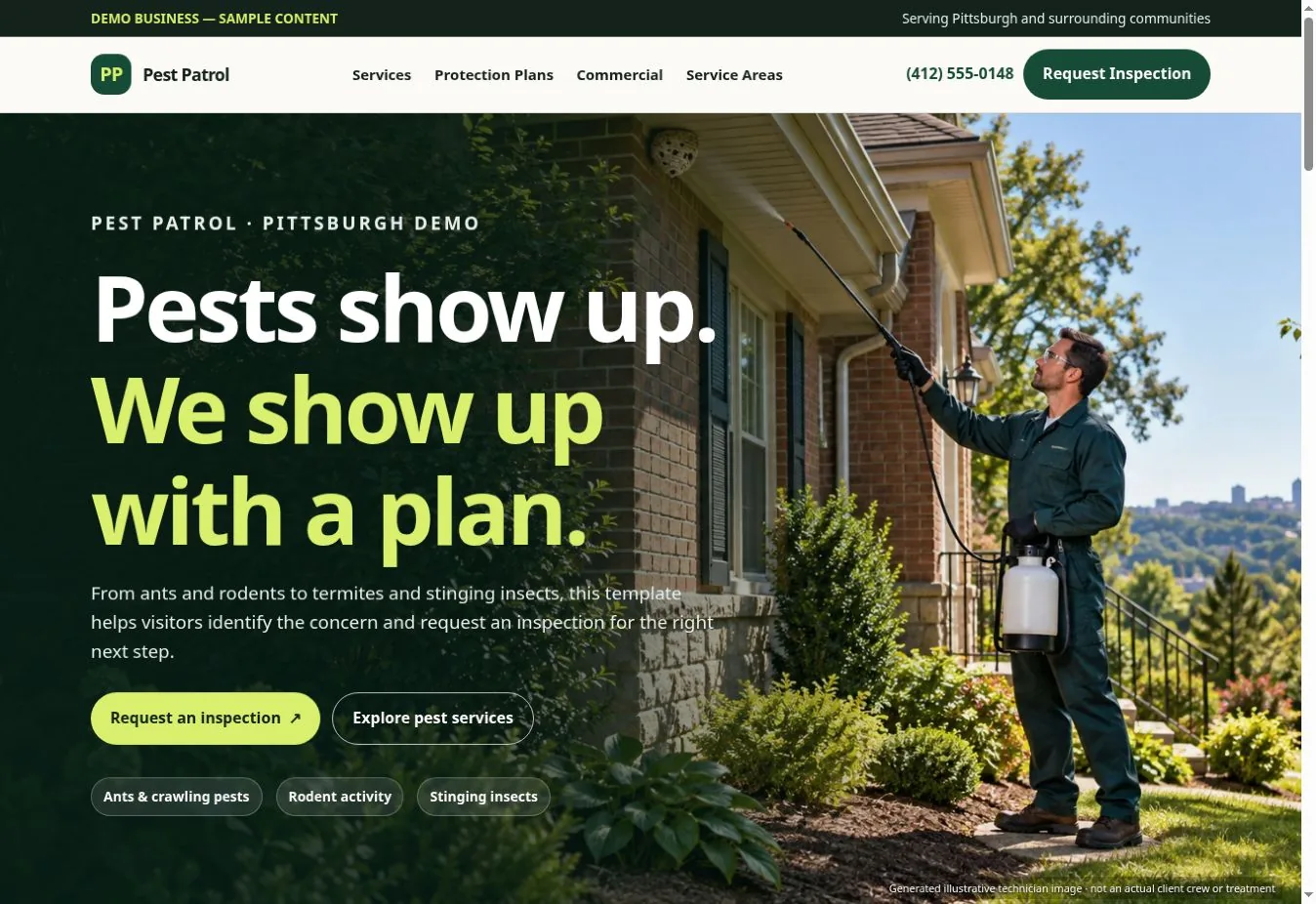 Pest Patrol — Pest Control Website